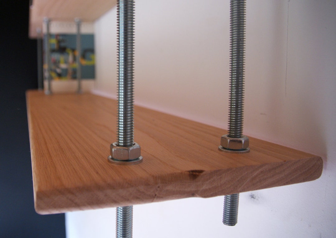 Threaded Rod Shelves Etsy