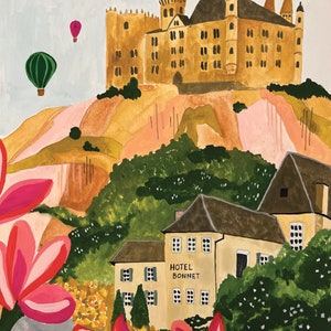 the loire valley of france art print