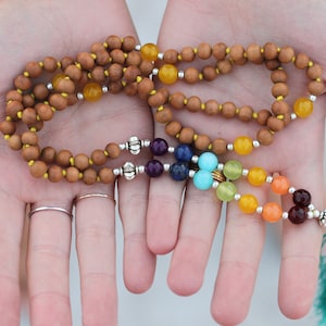 seven chakras mala