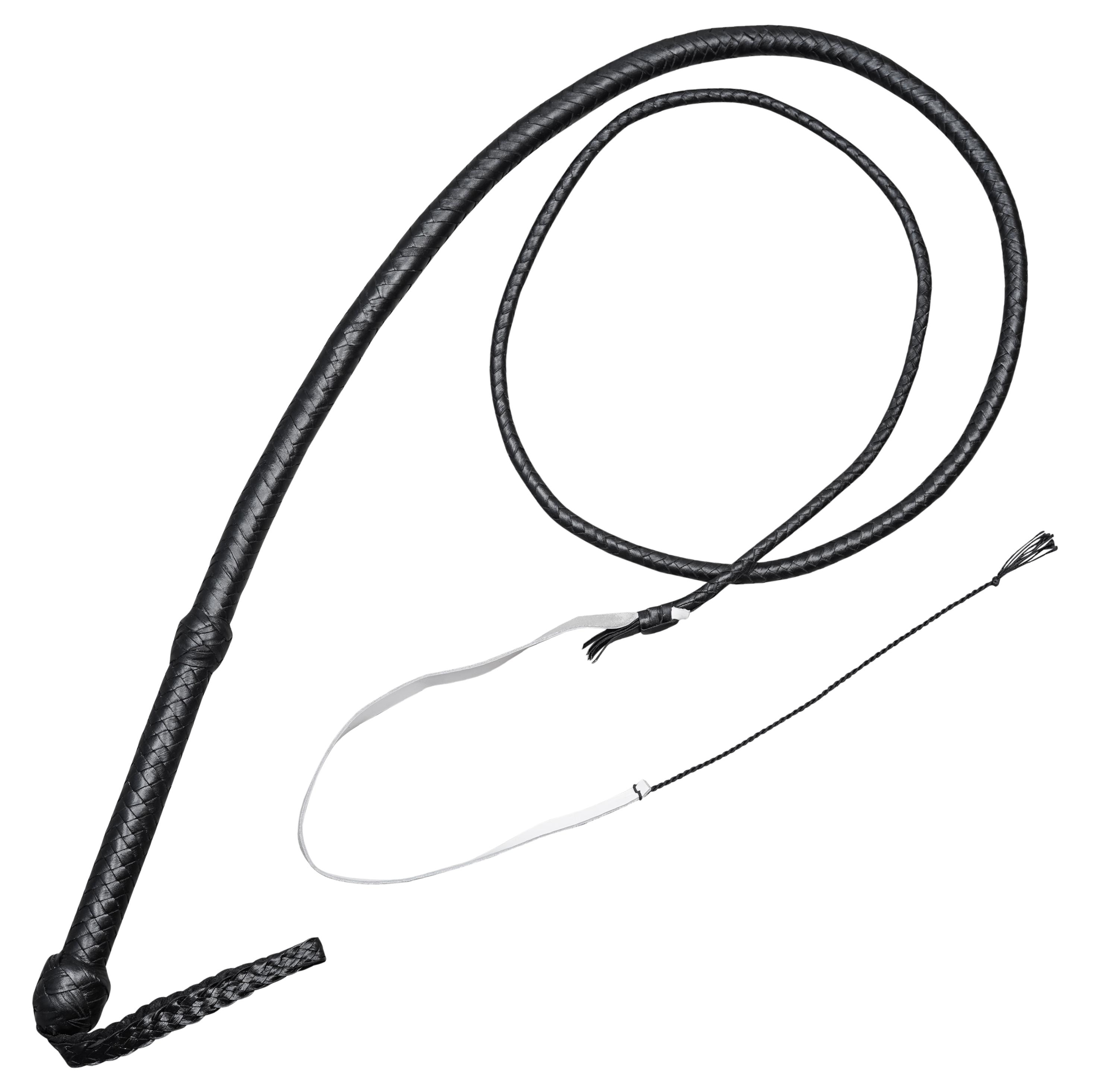 Frusta In Ecopelle Nera 270 Cm Fruste - Antica Porta Del Titano: Armeria A San Marino E Softair Shop Online - Foto 4