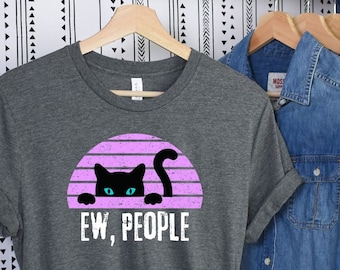 Ew People Shirt, Sarcasm Shirt, Funny Shirt, Antisocial Shirt, Workout T-shirt, Funny Tee, Awkward Shirt, Introvert Tee Short-Sleeve T-Shirt