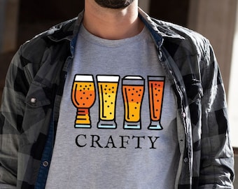 I Do Crafts Craft Beer Tshirt Crafty Tee Octoberfest shirt Gift for Him / Fathers Day Tshirt / Shirt for Beer Drinker T-shirt classic tee