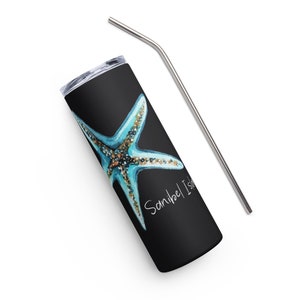 Sanibel Island Starfish Stainless steel tumbler