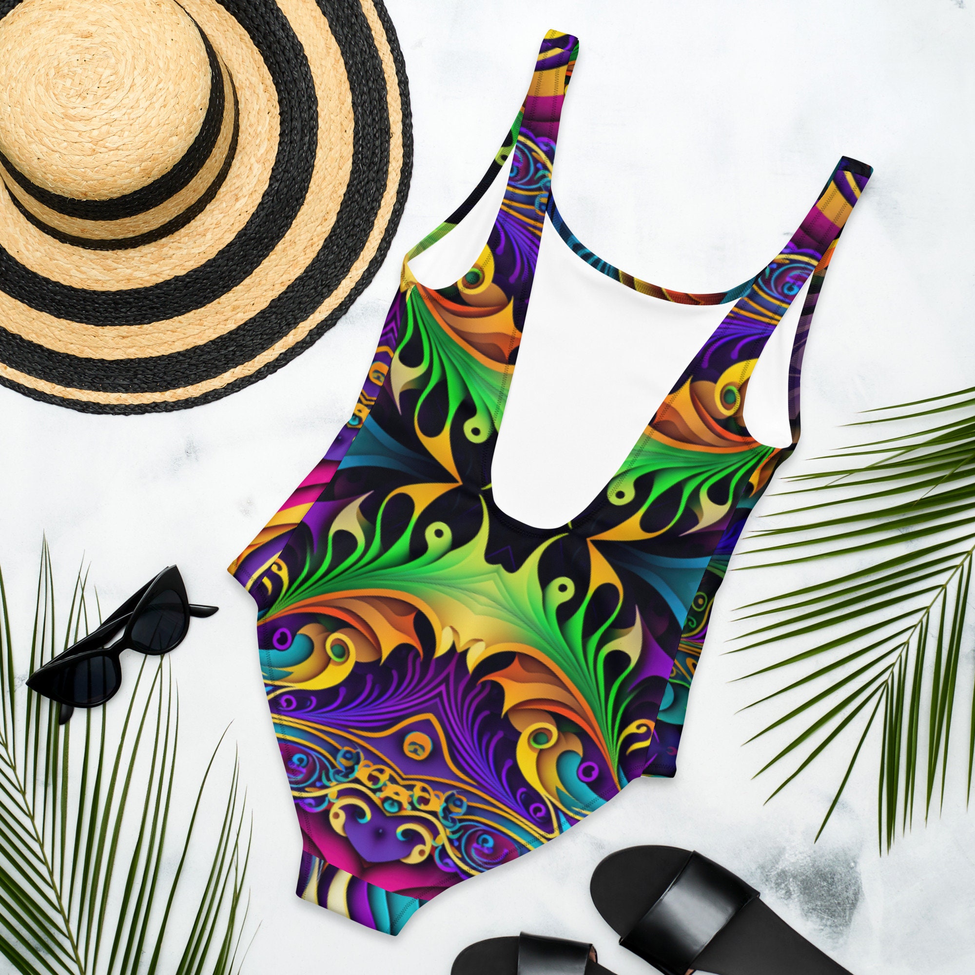 mardi gras swimsuit