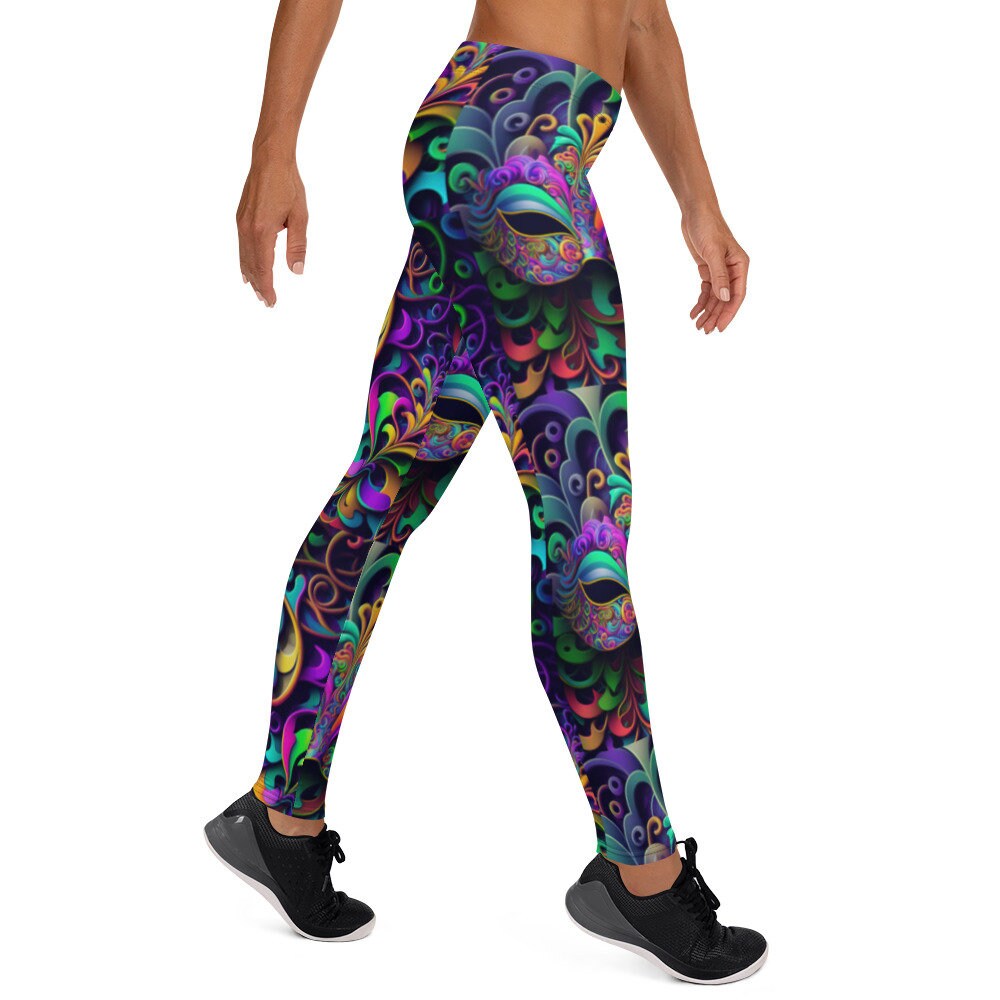 Mardi Gras Creations Spandex Leggings Junior - Leopard main image 0