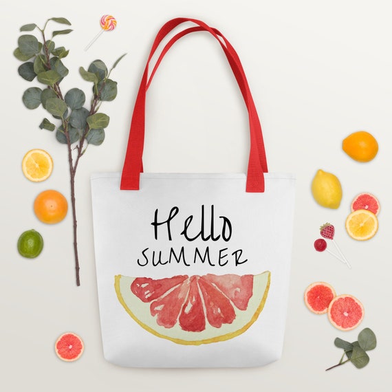 Hello-bags Strandtasche / Make-up-Tasche 23 Cm - Aus Canvas, Vielseitig Als Wristlet Oder Kulturtasche