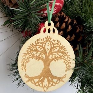 Yggdrasil Tree of Life Yule Ornament Solstice Holiday