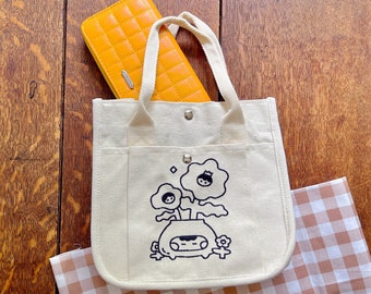 バッグ ARTS&SCIENCE embroidery tote ARTS&SCIENCE embroidery tote