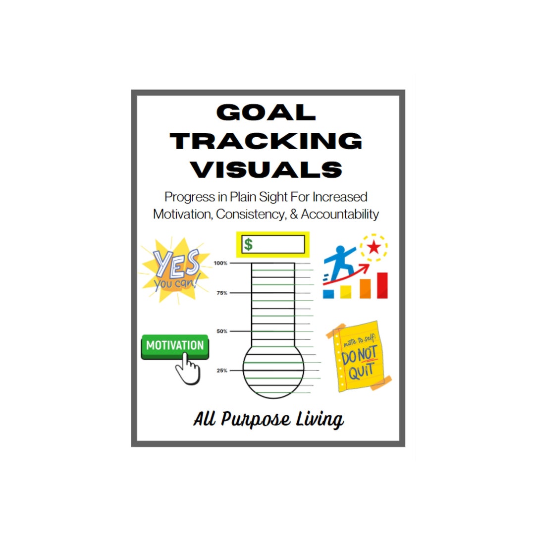 Goal Tracking Visuals Increase Motivation, Consistency, and