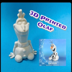 Olaf from Frozen - 3D Printed