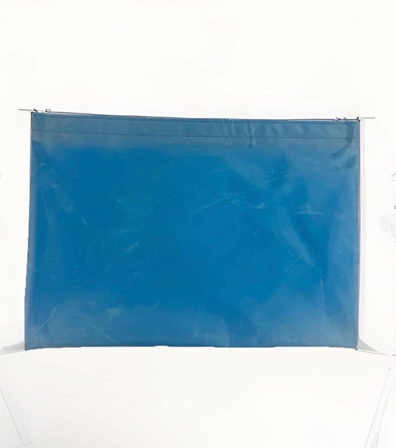 80s Aerospatiale File Folder Pouch Document Flex … - image 2