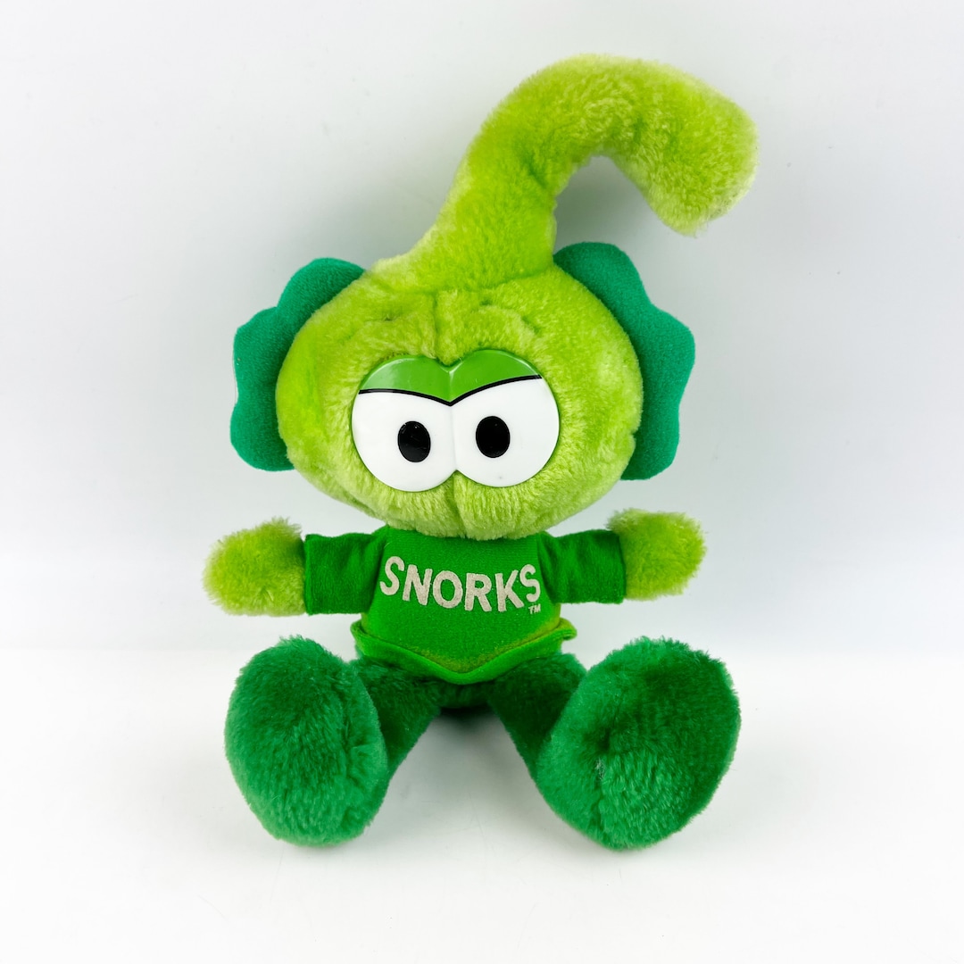 Vintage 1985 the Snorks Story Tooter Stuffed Plush Applause Etsy