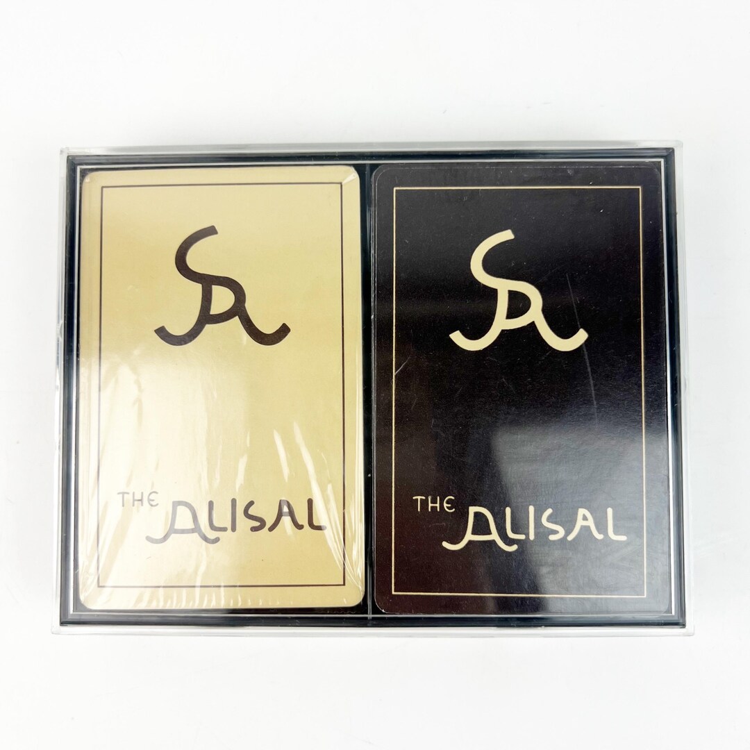 Vtg Alisal Ranch Solvang CA Playing Cards Set 2 Complete Decks One ...