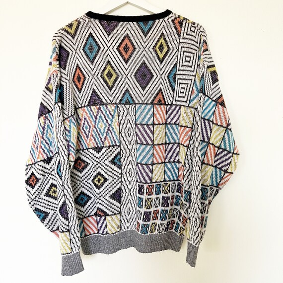 Vintage Mondo di Marco Men's Wool Acrylic Sweater… - image 3