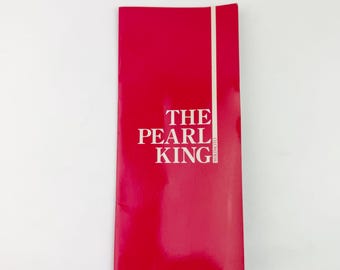 Vintage 1985 The Pearl King Mini Book Promo K Mikimoto Co Pearl Jewelry Japan