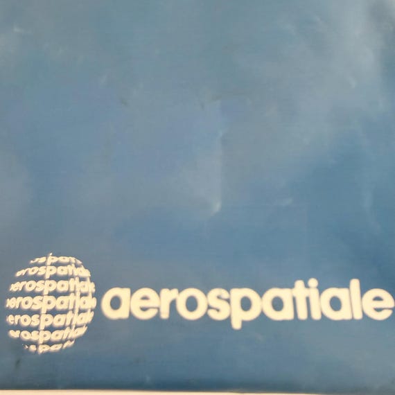 80s Aerospatiale File Folder Pouch Document Flex … - image 8