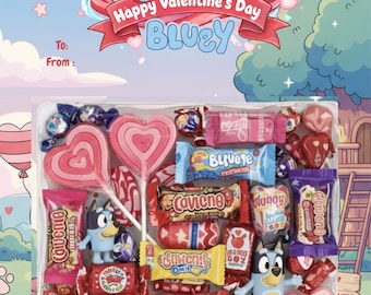 Bluey Jumbo Valentine’s Day card