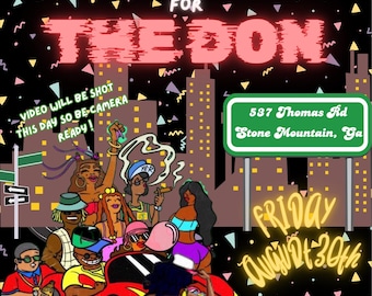 Freaknik invitations birthday party