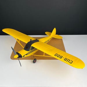 CraycleCub RC Trainer Plane – 800mm Airframe Kit (3D Printed, No Electronics)