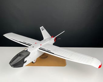 Craycle Discover V2 1200 mm FPV Long-Range Plane – Airframe Kit (3D-Printed Parts Only)