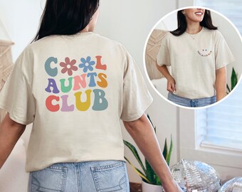 Cool Aunts Club Shirt, Cool Aunts Shirt, Favorite Aunt Shirt, Cool Aunt Gift from Niece, New Aunt Shirt, Funny Cool Aunt Shirt, Mom Shirt