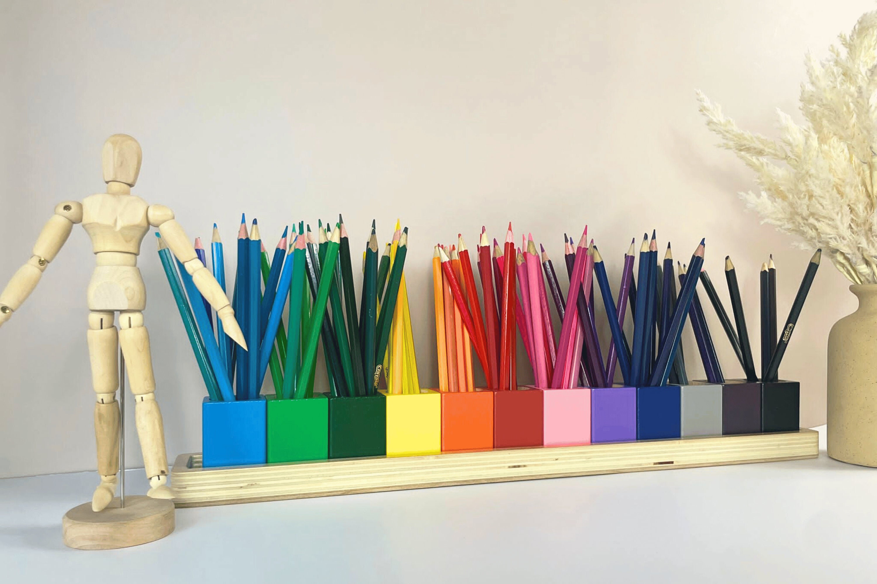 colored pencil classroom holder｜TikTok Search