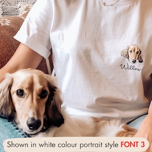 Custom Pet Shirt Pet Photo + Name Custom Dog Shirt Personalized Dog Shirt Custom Dog T Shirts for Humans Custom Cat Shirt