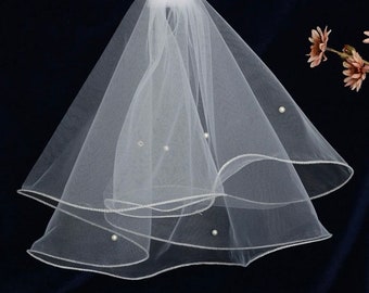 Pearl Embellished Hen Party Veil