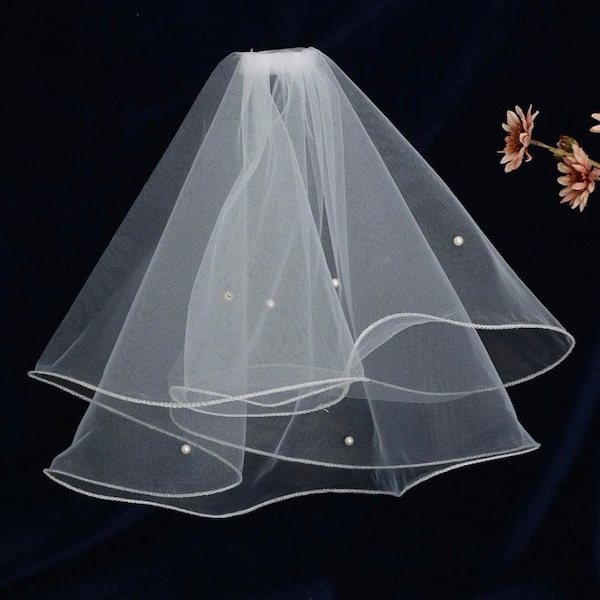 Pearl Embellished Hen Party Veil