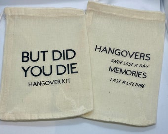Hangover Kit Bags