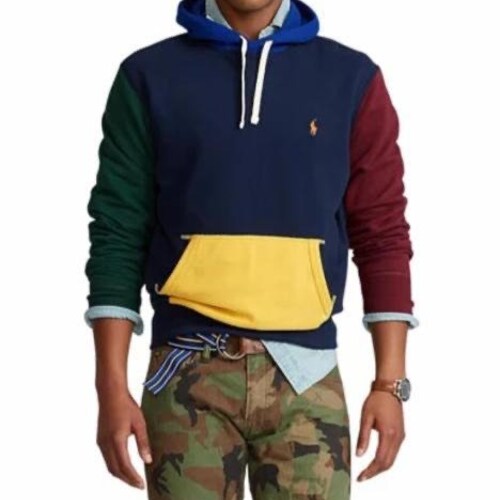 Men's POLO RALPH LAUREN Rl Colour Block Hoodie in M to 5XL - Etsy Canada
