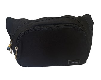 Riñonera para mujer y hombre, correa ajustable, resistente al agua, moderna, cruzada, para hombro, riñonera deportiva, gran regalo