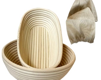 Housses De Bol En Tissu Pour Pain - Coton Et Lin Pour Fermentation Et Protection