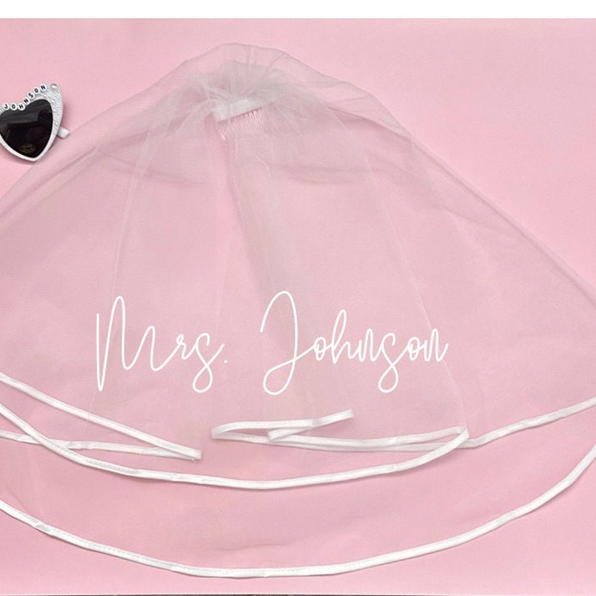 Veil - Mrs. K in white