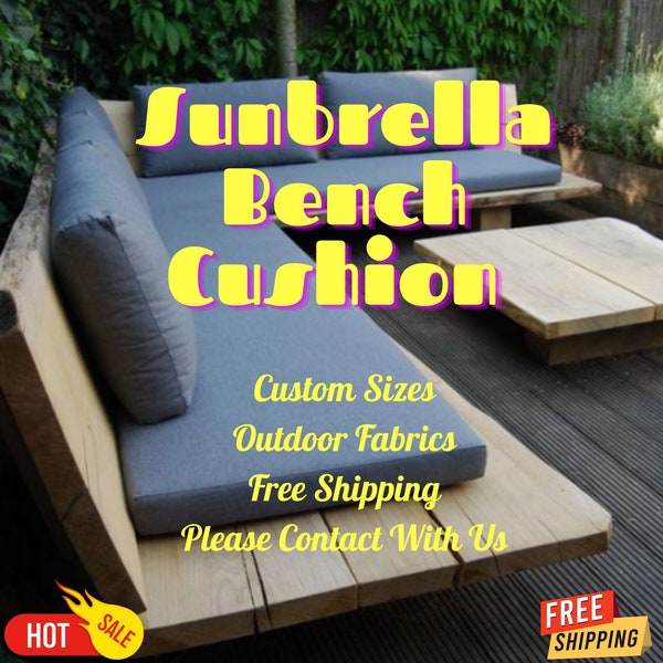 Custom Bench Cushion Etsy