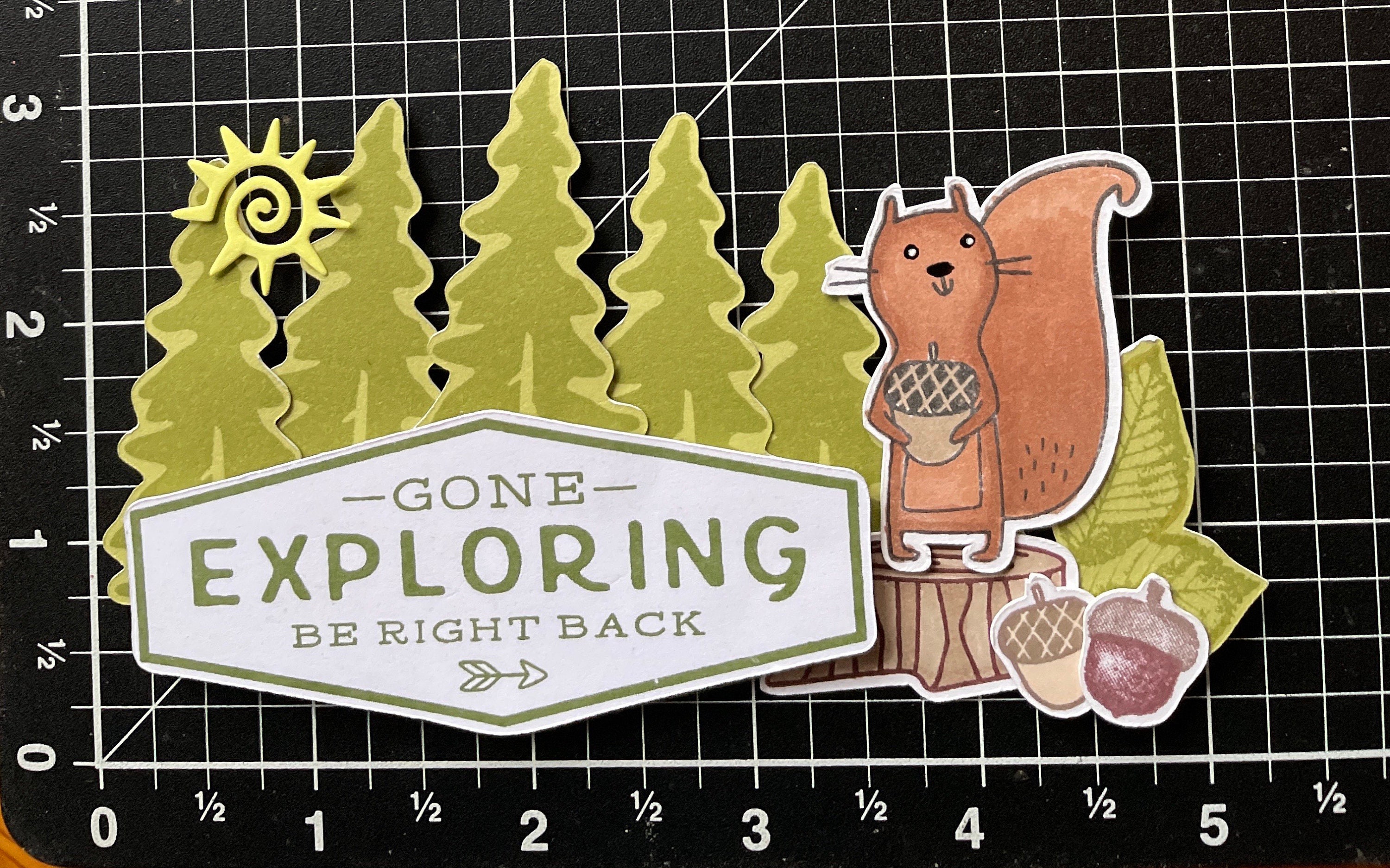 Exploring the Outdoors Scrapbooking Embellishments Hiking, Camping Etsy