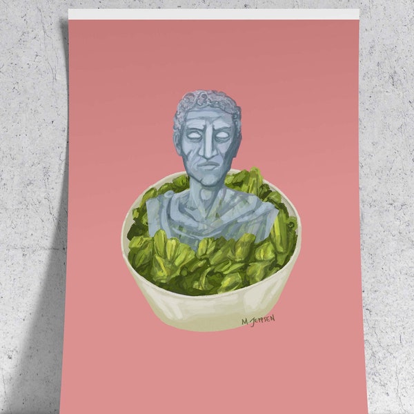 Caesar Salad Print