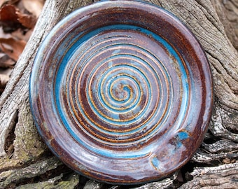 Spiral Spoon Rest | Wheel-Thrown Pottery