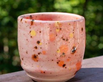 Rosa Ramekin - Töpferware aus der Töpferscheibe