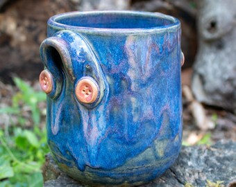 Ceramic Utensil Holder | Wheel-Thrown Pottery