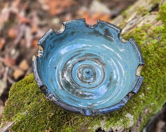 The Gather 'Round - Wheel Thrown Ashtray