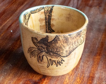 Wild Canadian Mug | 10oz Wheel-Thrown Pottery