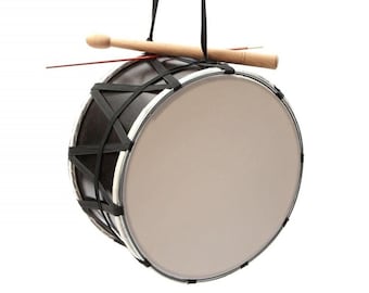 11.8" = 30 cm Turkish Drum Davul Folk Percussion Musical Entertainment Event for Kids Instrument Dohol Dahol Tupan Davola + Drumsticks