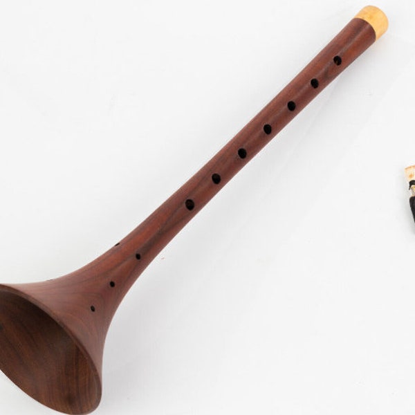 Turkish Zurna Woodwind Musical Instrument Shrill Pipe High Quality Plum Wood Wind Sorna Pipe Ethnic Flute