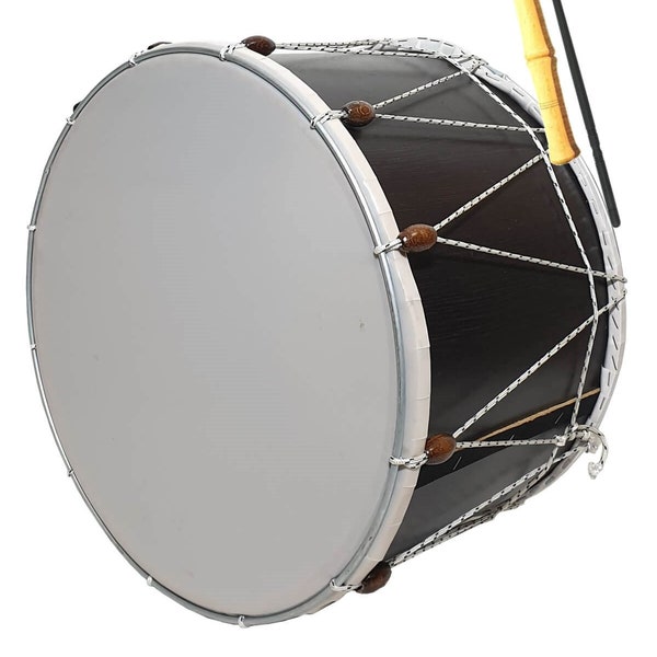 20" = 51 cm Turkse Drum Premium Kwaliteit Davul Professioneel Folk Percussie Muziekinstrument Dohol Dahol Tupan Davola + Drumstokken + Koffer