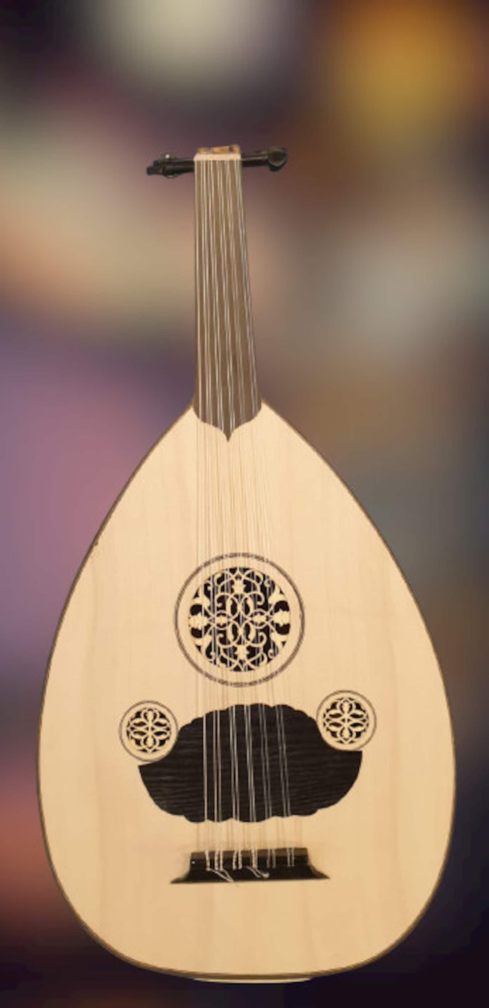 Premium Quality Turkish Oud Ud Stringed Musical Instrument Lute Aoud ...
