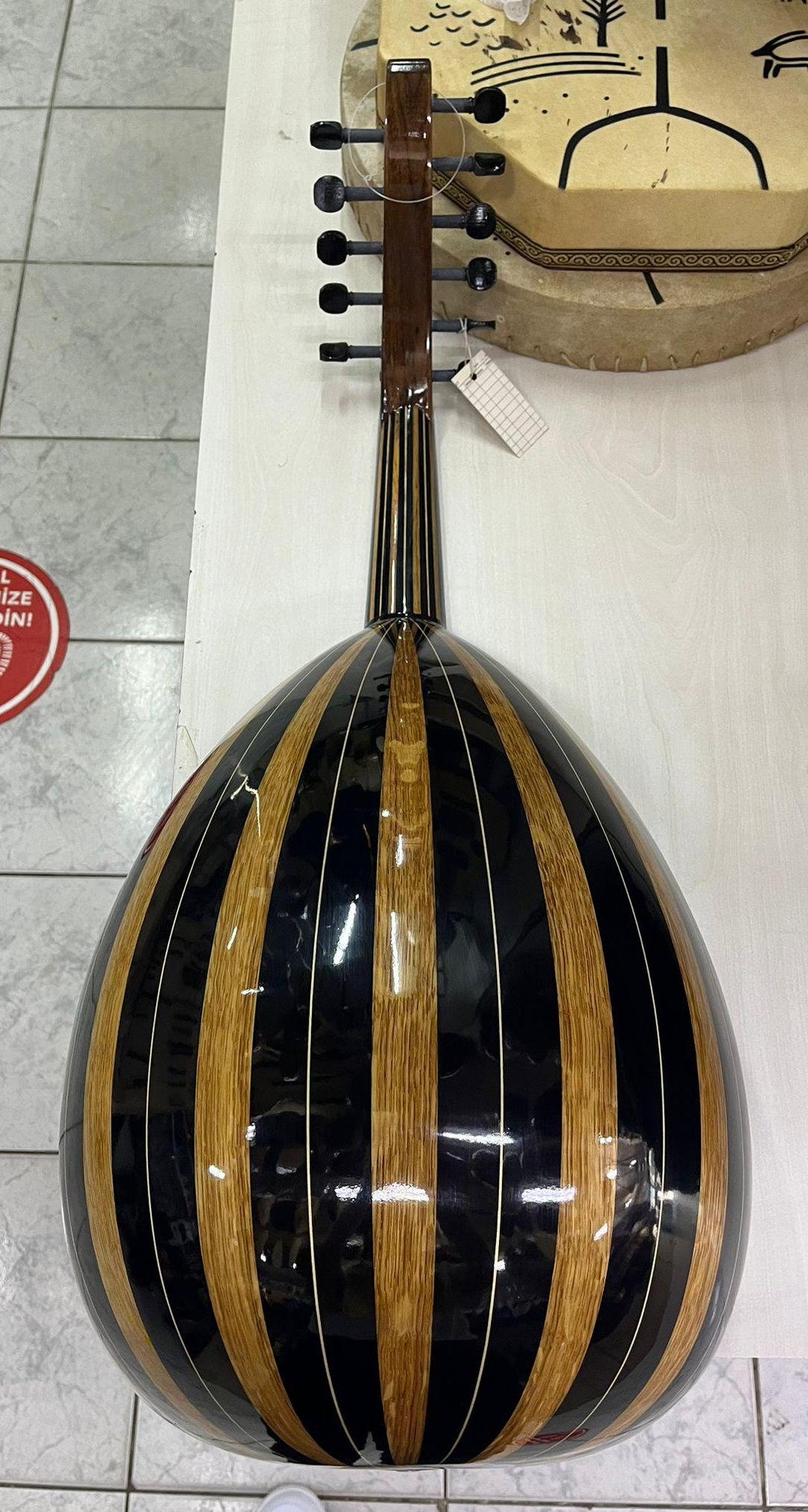 Premium Quality Turkish Oud Ud Stringed Musical Instrument Lute Aoud ...
