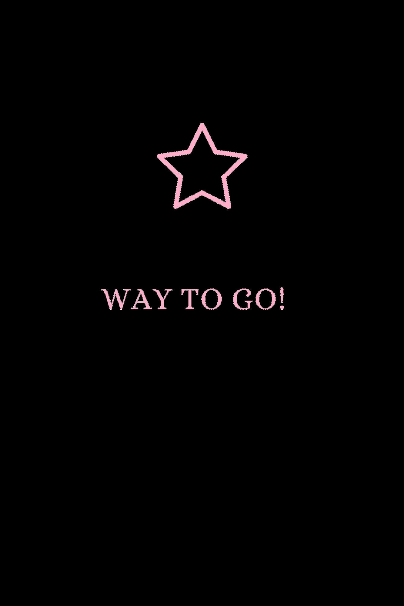 Way to Go Sign | Etsy