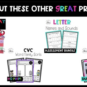 Letter Identification & Sounds Intervention or Center Game - Spring ...