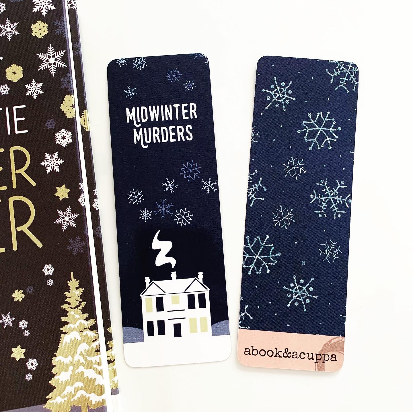 Agatha Christie Inspired Seasons Bookmarks - Etsy